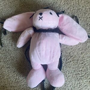 Dolls kill sugar thrillz pink bunny backpack